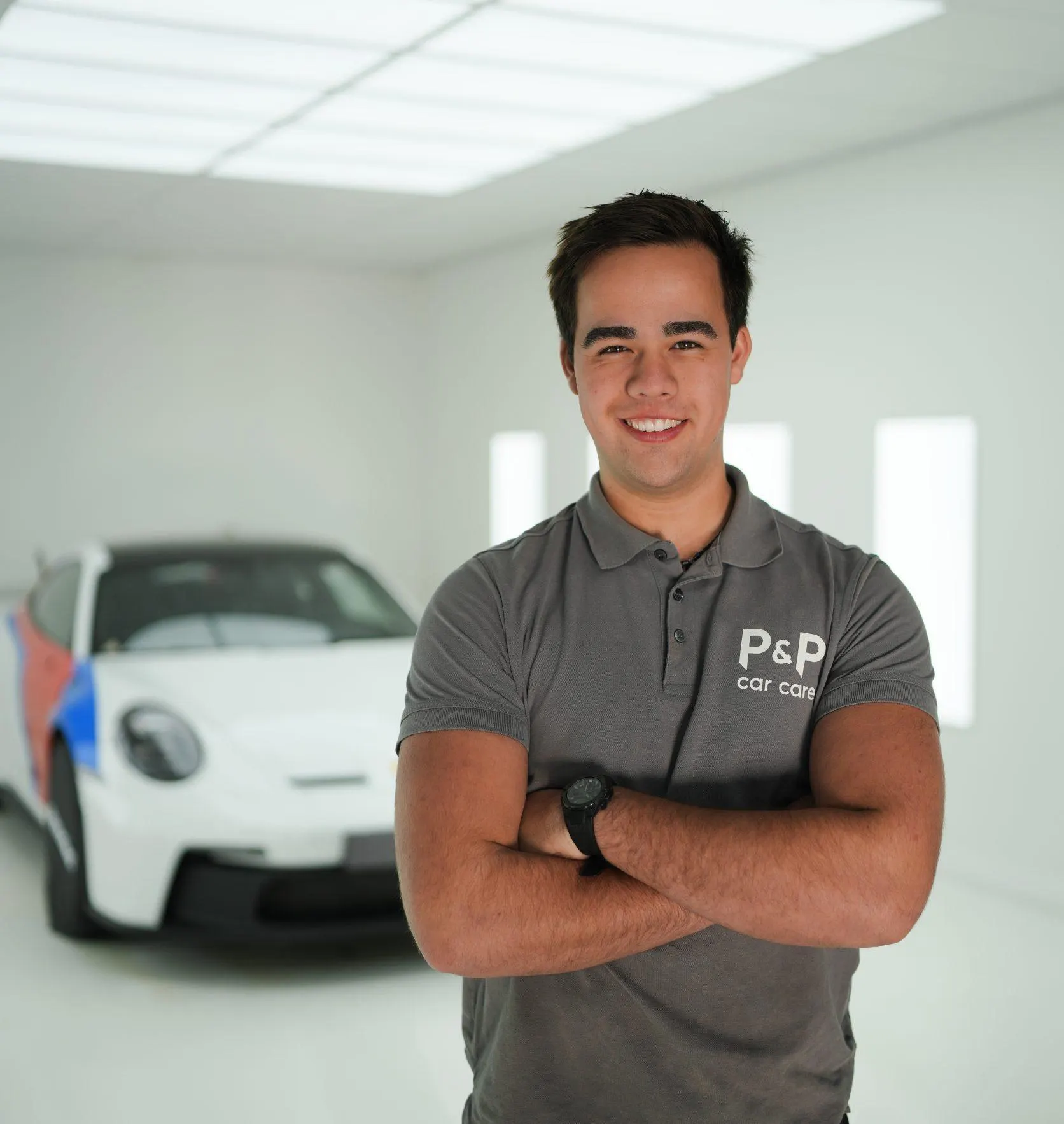 Joep van Noordt, detailer bij P&P Car Care