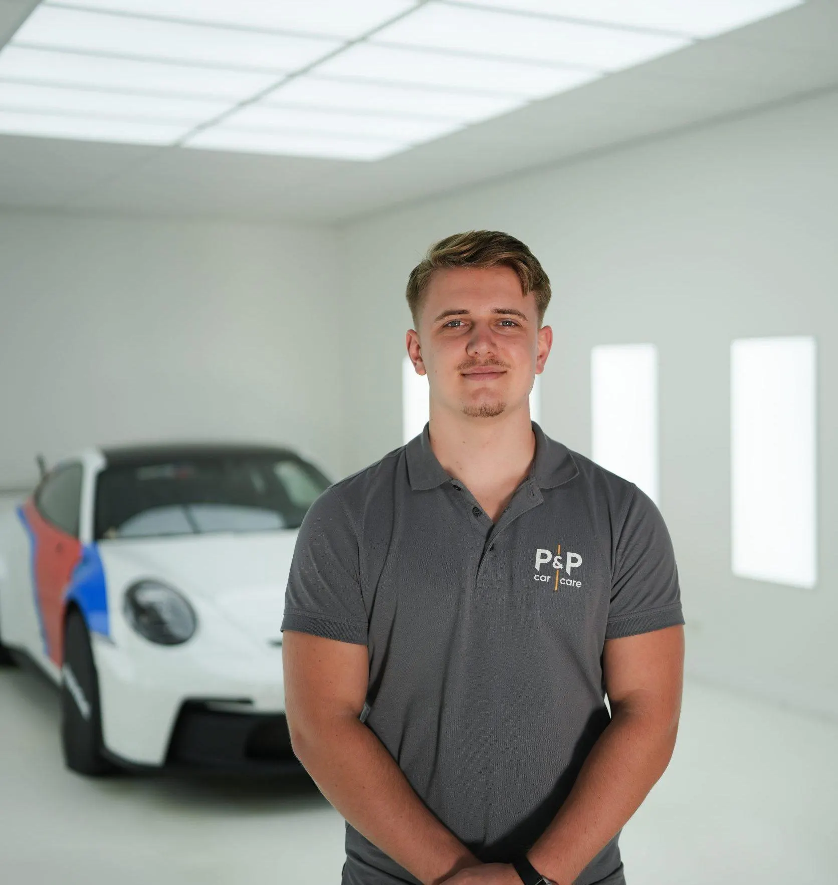 Luca de Man, product developer bij P&P Car Care