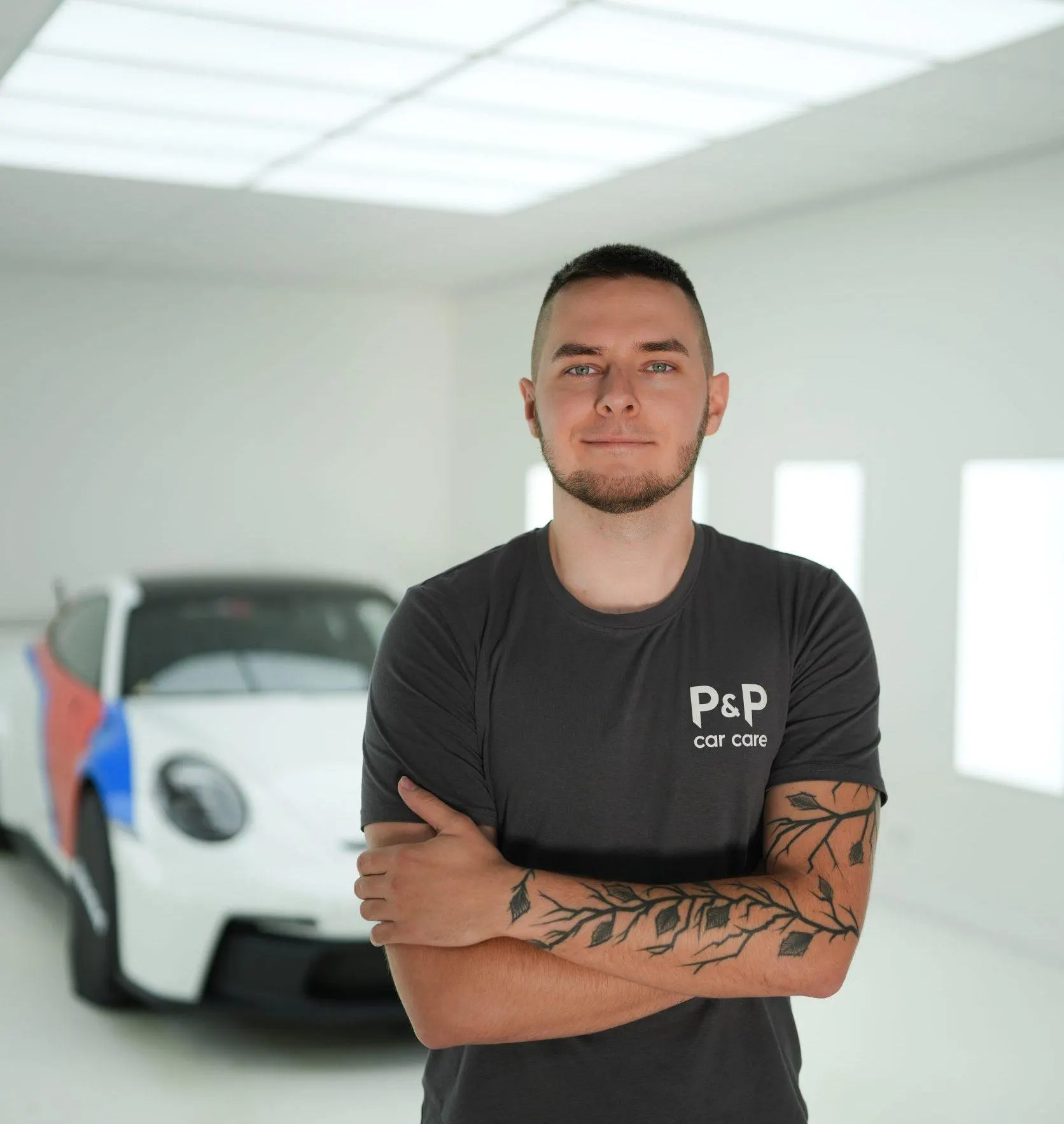 Mateusz Matusiak, wrapper en PPF specialist bij P&P Car Care